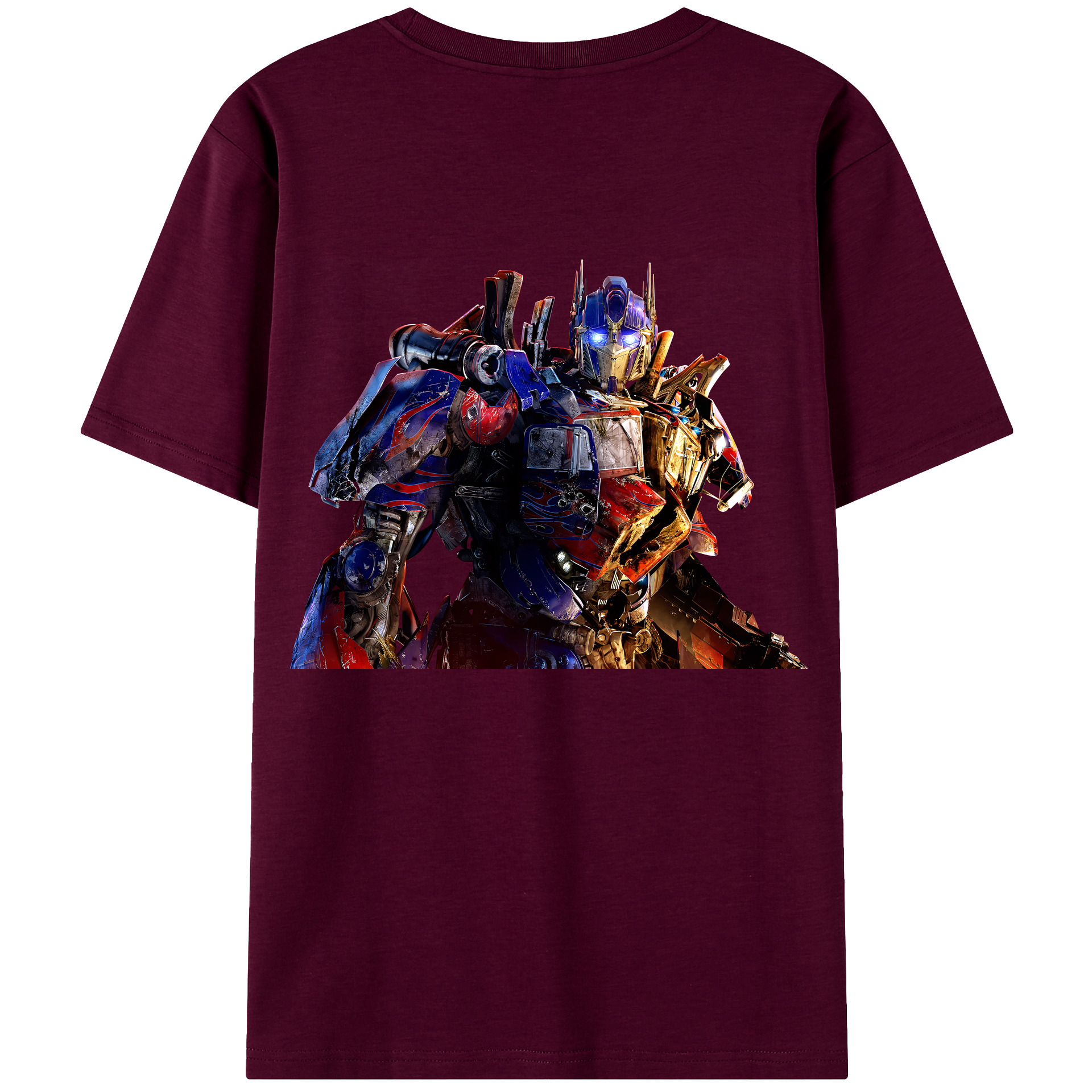 （画像用） Transformers トランスフォーマー レディース半袖Tシャツ(バックプリント)
